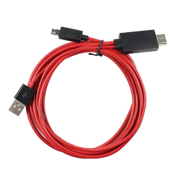 Micro USB 5pin to HDMI cable