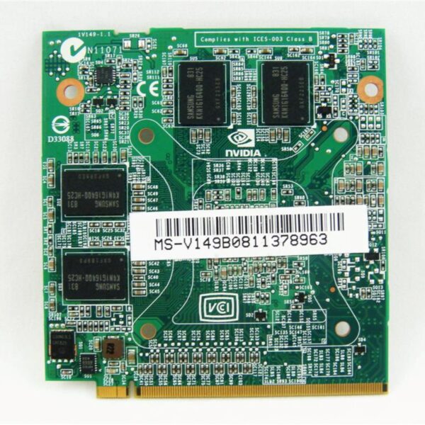nVidia 9600M GS MXM Card