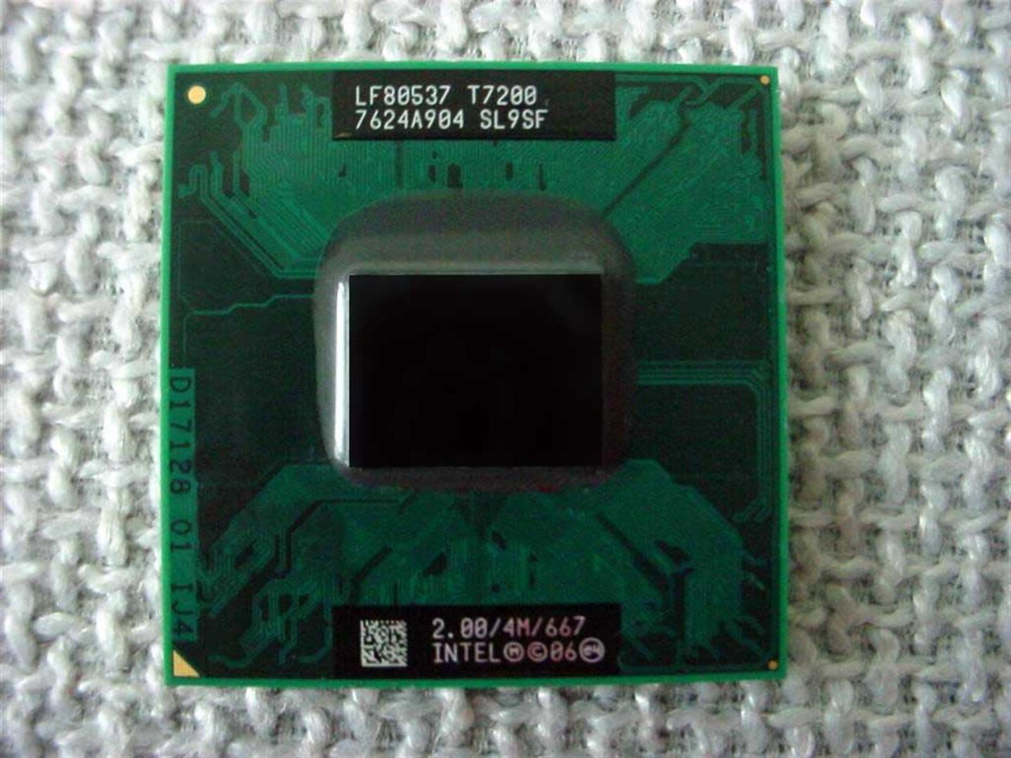Intel Core2 DUO T7200 SL9SF Mobile CPU