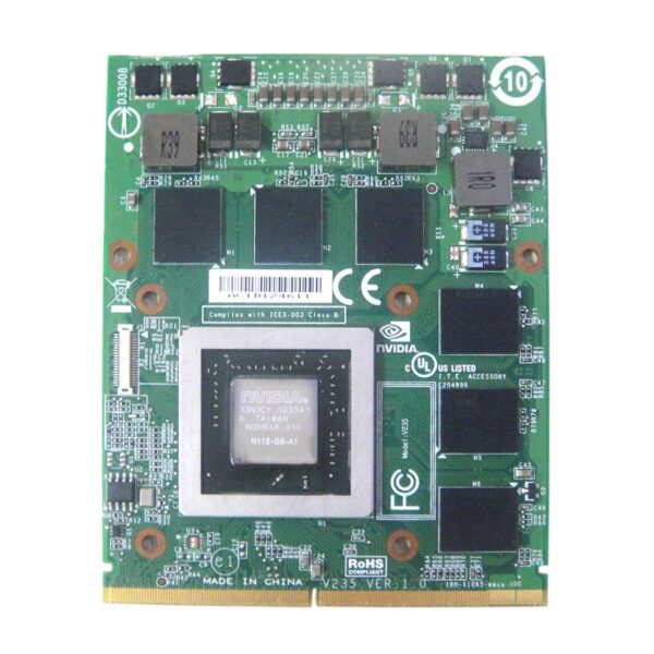 nVidia GTX 460M MXM Card
