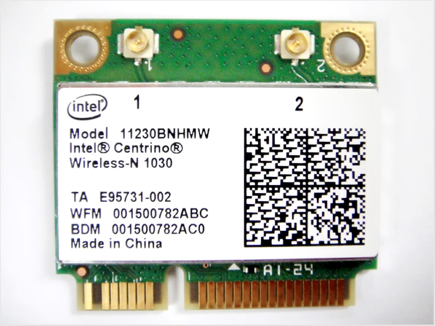 intel wireless-n 1030