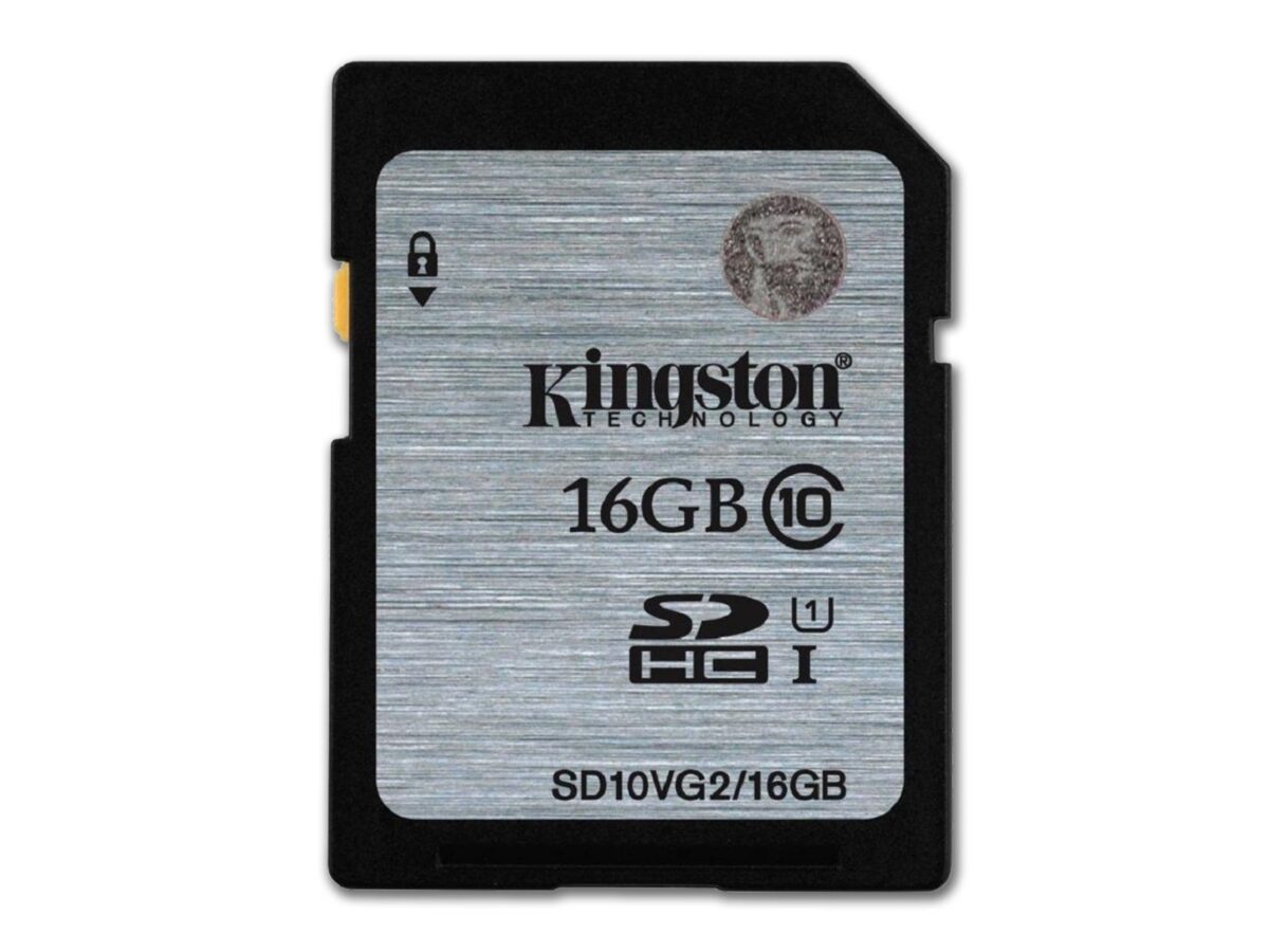 Kingston SD Card 16GB C10